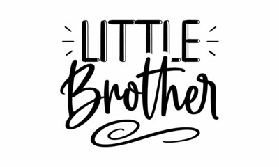 Little Brother SVG Cut File