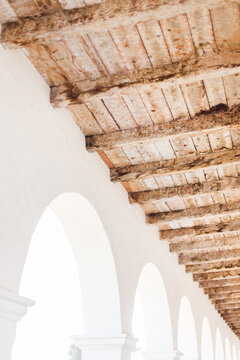 Spanish Arcade Architectural Detail