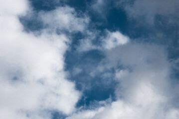 Spring sky after a thunderstorm