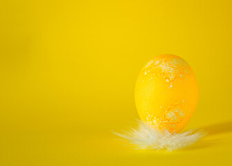 yellow easter egg