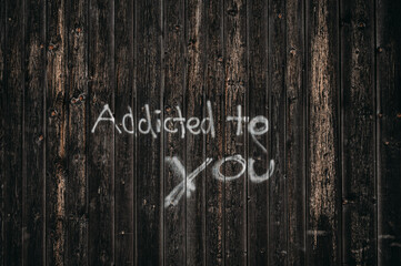 Barndoor with message