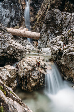 Lainbach waterfall