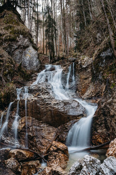Lainbach waterfall