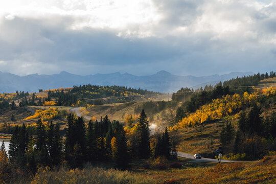bow valley in fall