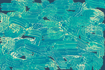 Colorful striped pattern. Wavy stylish abstract background.