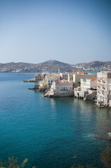 Travel to Ermoupolis, Syros where Greek island of Siros has a unique Venetian architectural, Byzantine and Roman architecture having blended in harmoniously Syra of the Cyclades wonderful holiday