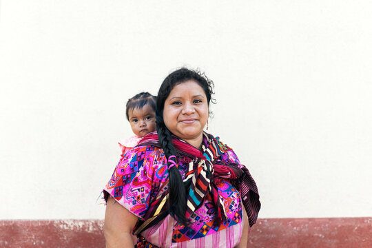 Guatemalan mother with her baby