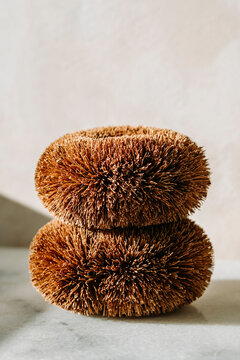 Coconut Cleaning Scourers and soap