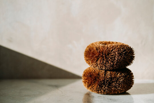 Coconut Cleaning Scourers and soap