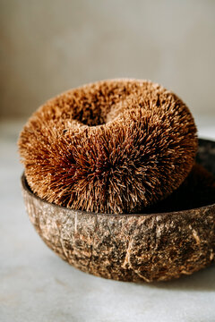 Coconut Cleaning Scourers and soap
