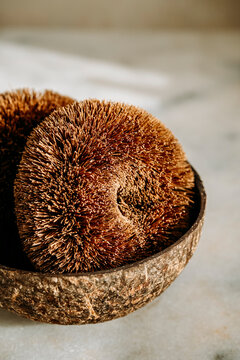 Coconut Cleaning Scourers and soap