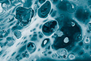 Abstract ethereal blue background