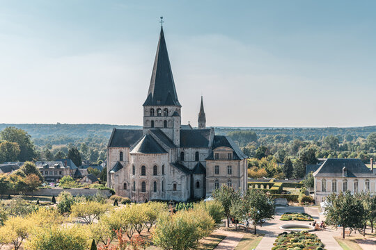 Saint-Martin-de-Boscherville Abbey and French Garden