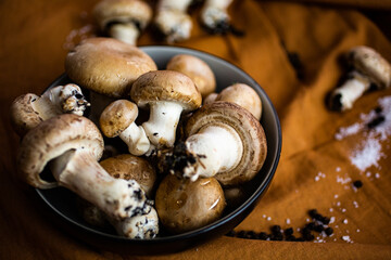 White Button mushrooms