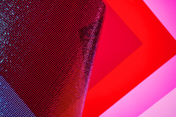 Geometric Abstract of Shapes, Colors and Textures 