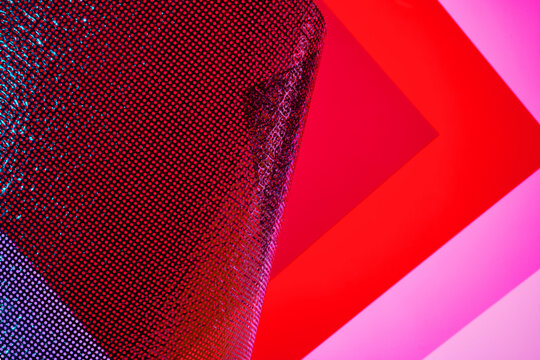 Geometric Abstract of Shapes, Colors and Textures 