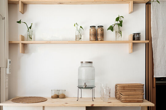 Coffee shop counter
