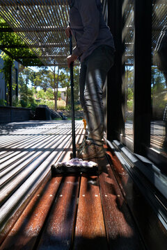 Timber deck maintenance