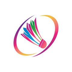 Suttle cock badminton logo