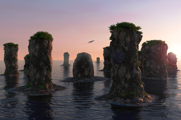 Fantasy landscape