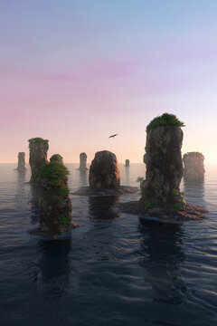 Fantasy landscape