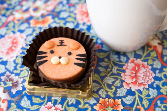 Lunar New Year Tiger Cookie