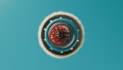 3d Fashion and abstract gas tube 