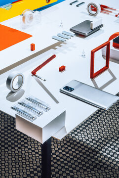 Office Supplies / Objects /Stationary/Abstract Set Up