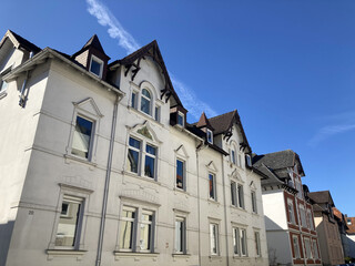 Bielefeld, NRW, Deutschland: Saniertes Altbauviertel der Jahrhundertwende bis 1920er Jahre