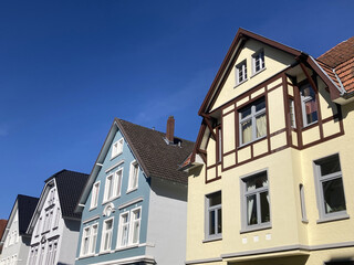 Bielefeld, NRW, Deutschland: Saniertes Altbauviertel der Jahrhundertwende bis 1920er Jahre