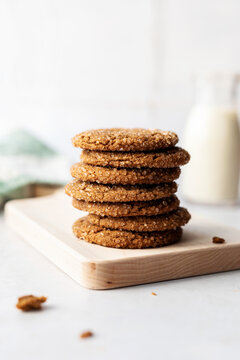 homemade molasses ginger cookies