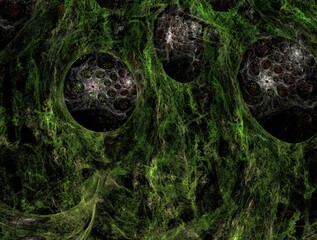 Imaginatory fractal abstract background Image