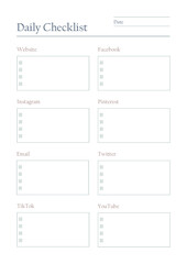 Social Media Content Planner