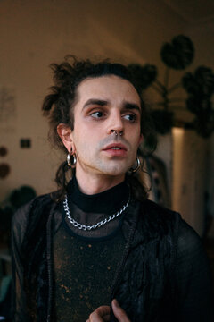 Handsome queer guy
