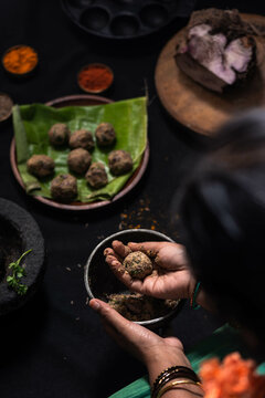 Purple Yam Fritters