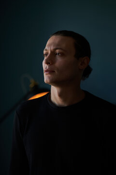Classic low-key portrait