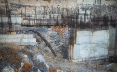 Abandoned City Unfinished Building