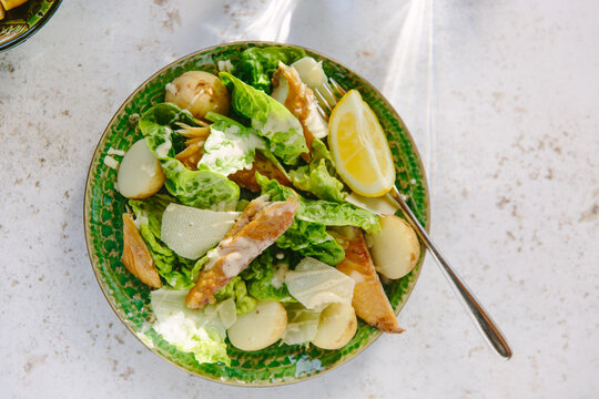 Smoked mackerel salad