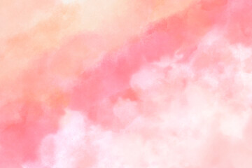 Abstract pink gradient blotched Japanese paper background
