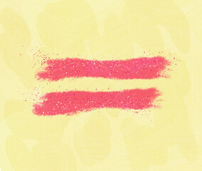 Background frame graphic design brush pink painted concept template