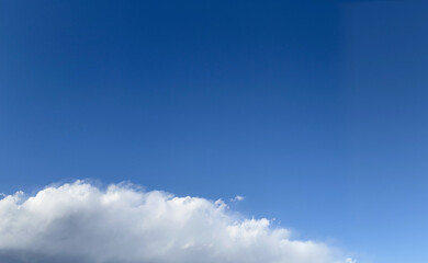Landscape material of blue sky and clouds_02