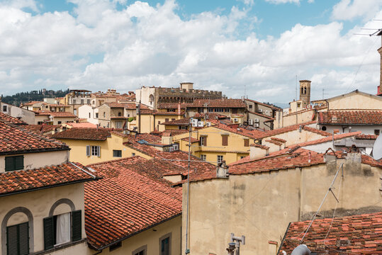 Roofs in Florence, Italy