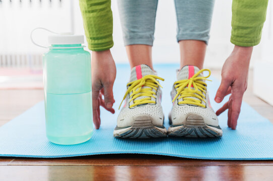 Fitness Hydration with a Reusable Bottle
