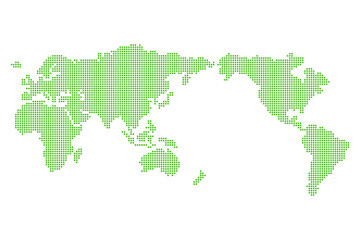 Fototapeta na wymiar 世界地図のタイル