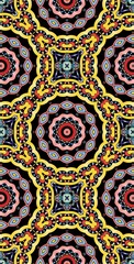 Fractodome Colorful Seamless Fractal Patterns