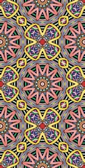 Fractodome Colorful Seamless Fractal Patterns