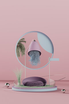 3d Abstract set