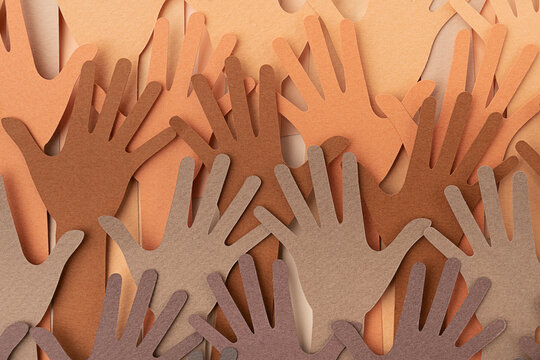 Group of hands