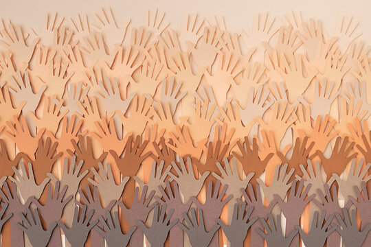 Group of hands