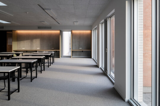 empty classroom